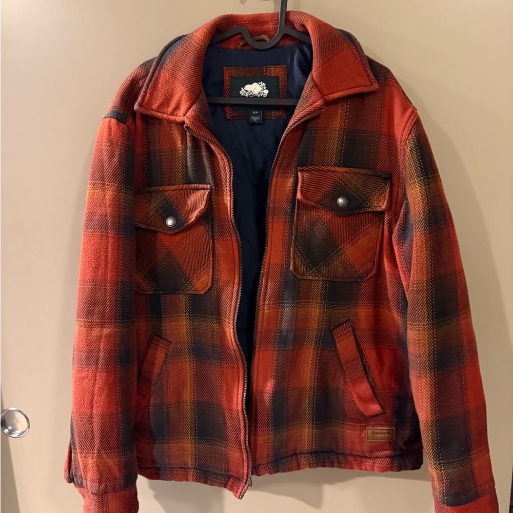Men's Red Plaid Jacket